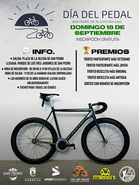 El 18 de septiembre volverá el tradicional Día del Pedal