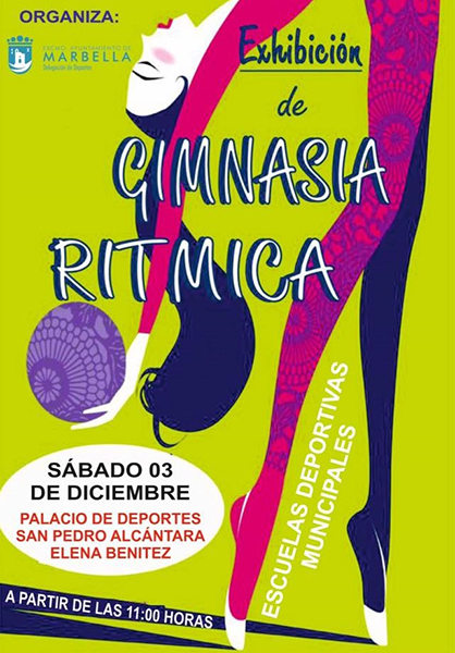 XXIV Exhibición de Navidad de las Escuelas Deportivas Municipales de Gimnasia Rítmica