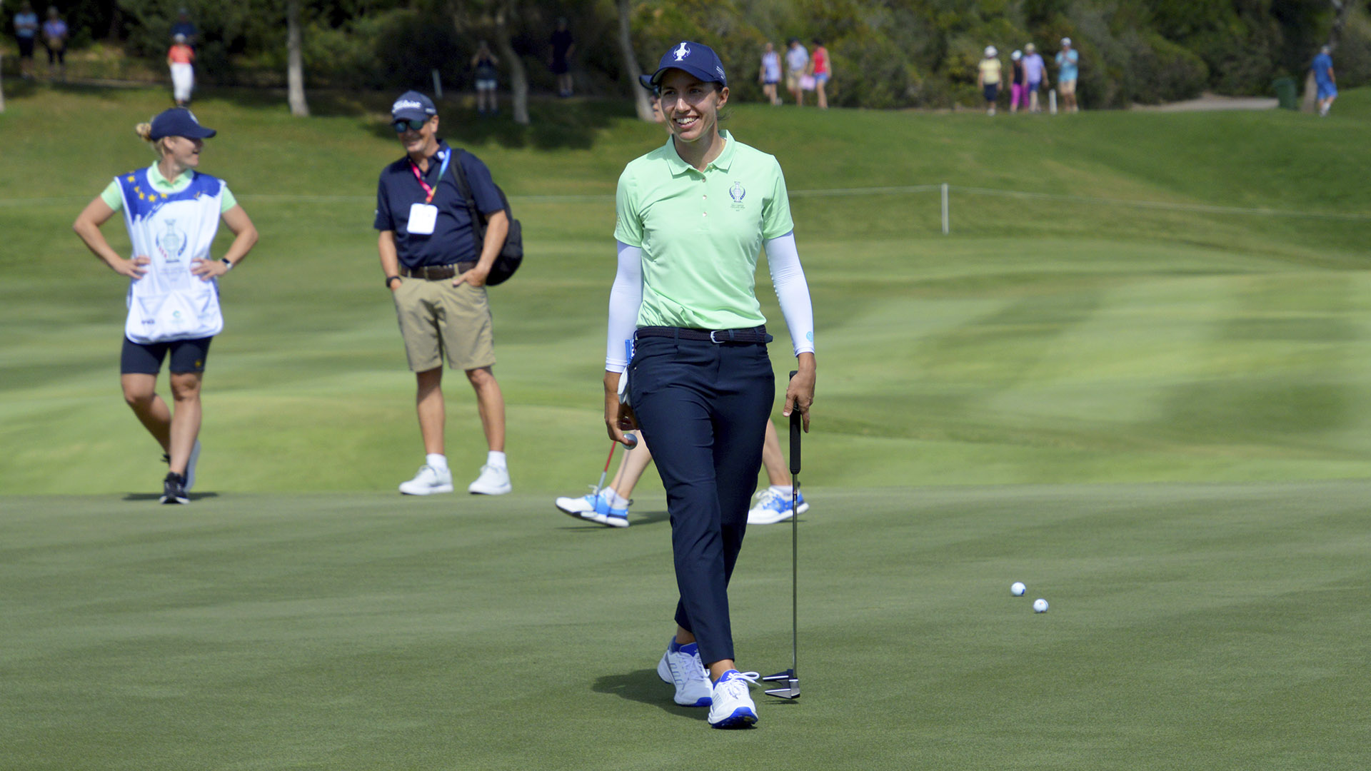 Carlota Ciganda estará presente en el Andalucía Costa del Sol Open de España 2023 · Foto Volcando Ideas