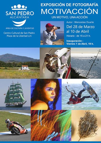 El fotógrafo Wenceslao Duarte inaugura su exposición ‘Motivacción’