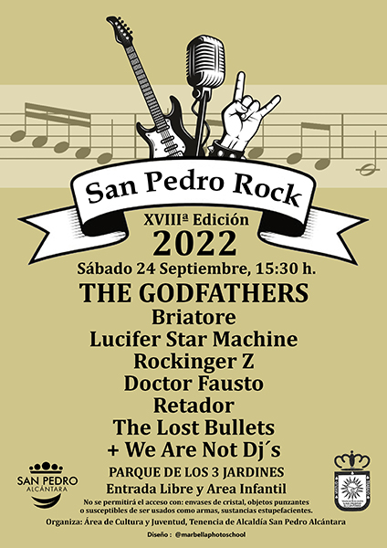 San Pedro Rock vuelve al Parque de Los Tres Jardines