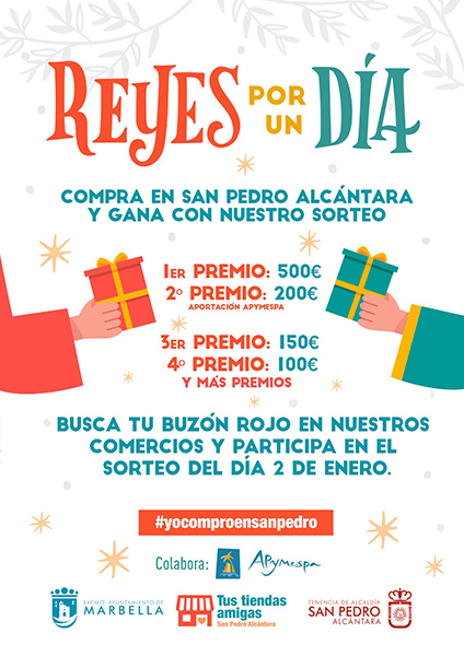 Campaña ‘Reyes por un día’ para fomentar las compras en el comercio local