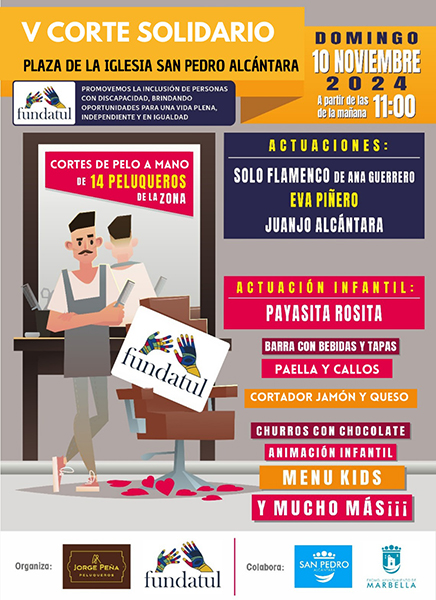 Este domingo se celebrará una nueva edición de ‘Cortes Solidarios’