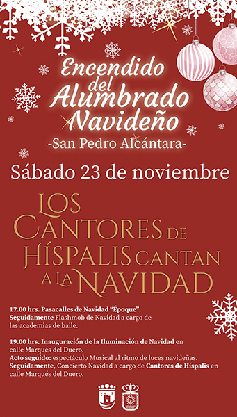 San Pedro Alcántara inaugura mañana sábado el alumbrado artístico de Navidad