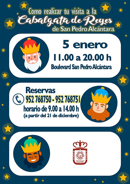 San Pedro Alcántara tendrá nuevamente cabalgata estática de Reyes Magos de Oriente