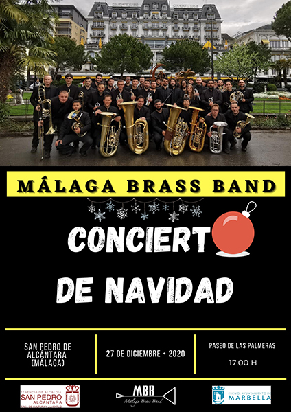 Concierto de Navidad de la orquesta de cámara "Málaga Brass Band"