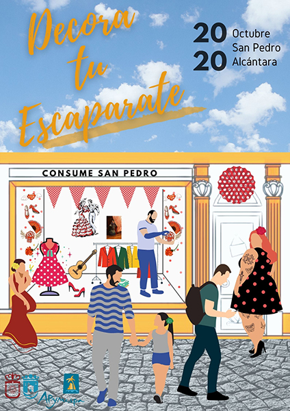 Cartel del concurso "Decora tu escaparate" Cartel del concurso "Decora tu escaparate"