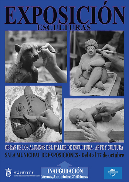 Exposición de los alumnos del Taller de Escultura y Modelado de Arte y Cultura