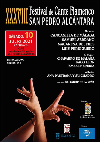 XXXVIII Festival de Cante Flamenco San Pedro Alcántara