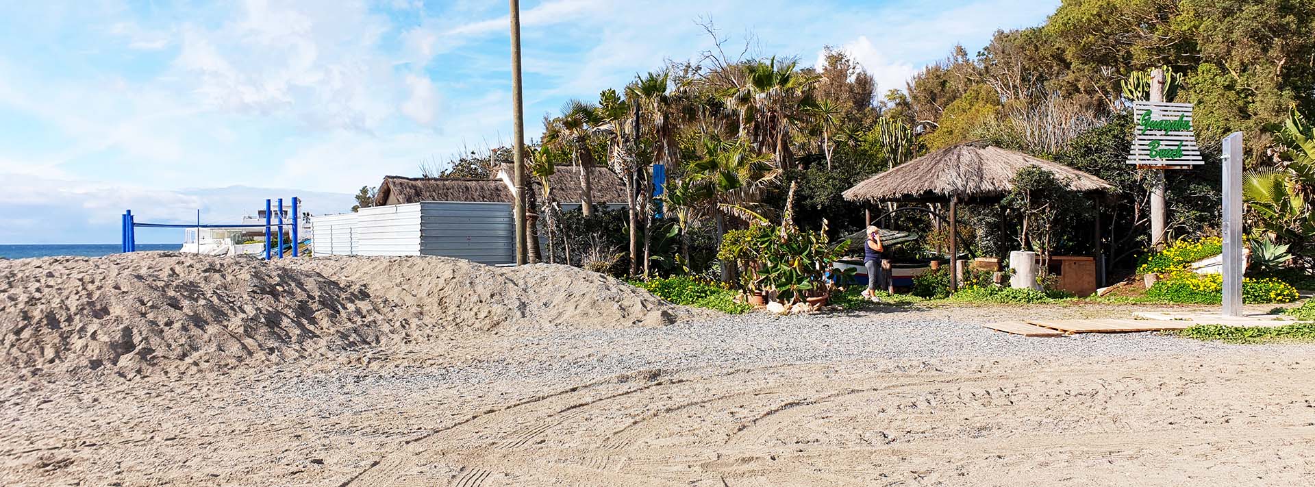 Vista actual del chiringuito