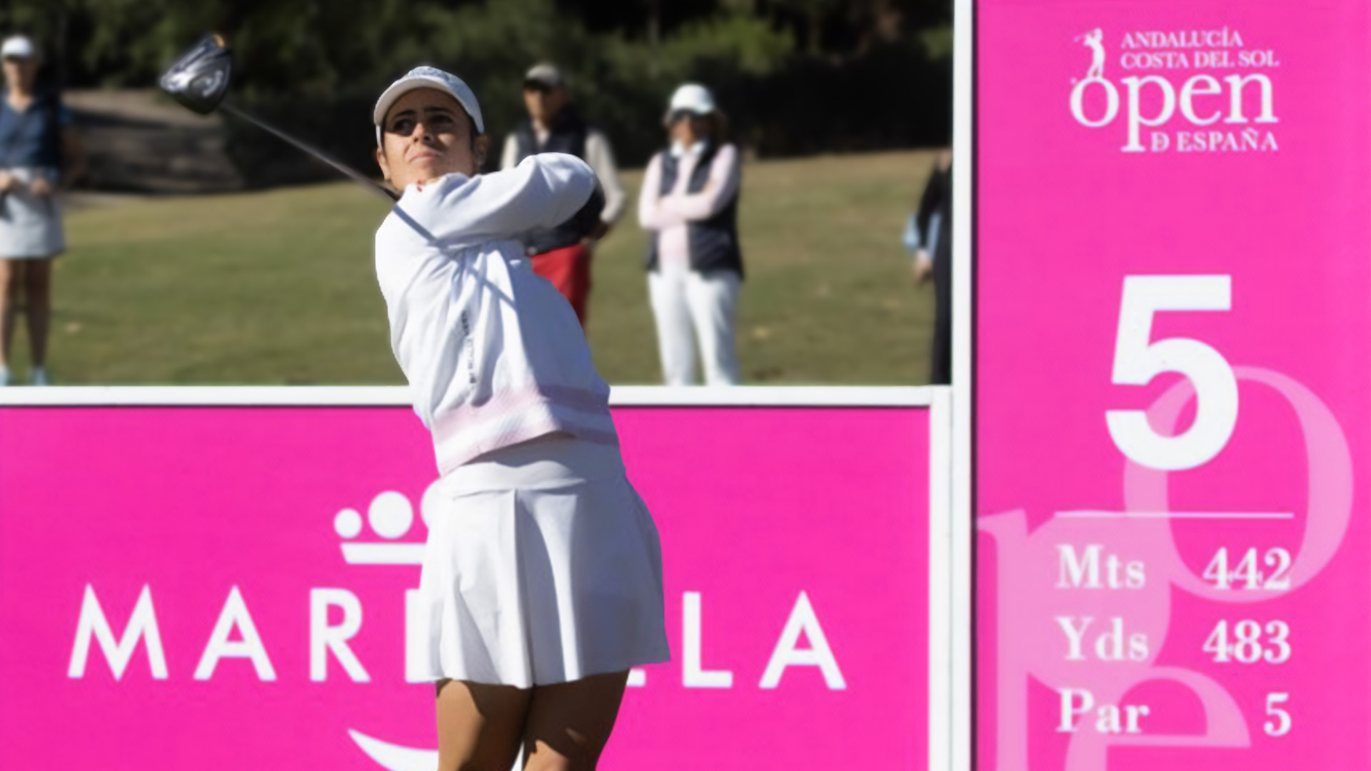 Ana Peláez se abre paso en el Andalucía Costa del Sol Open de España