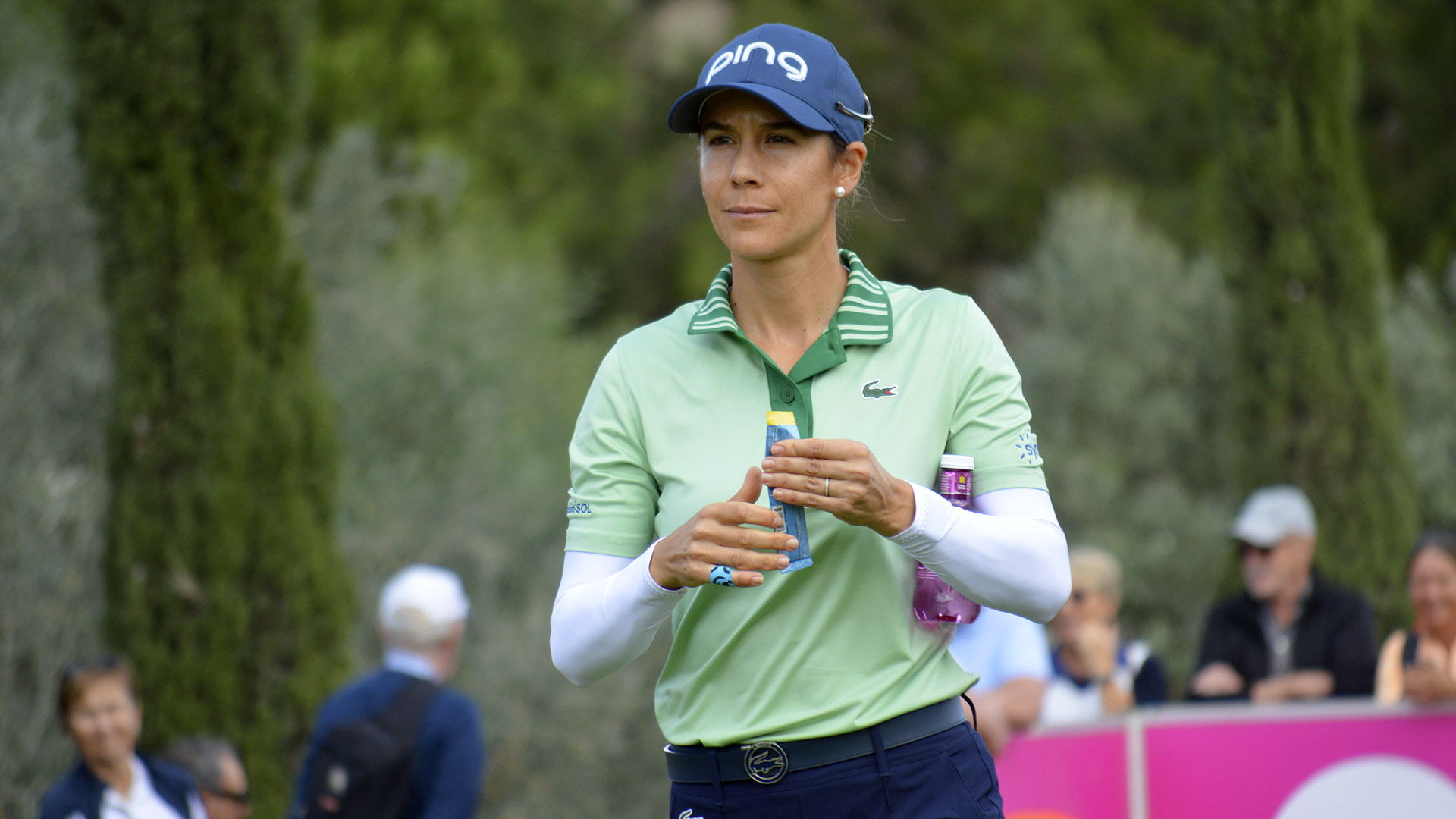 Azahara Muñoz lo da todo en el Andalucía Costa del Sol Open de España