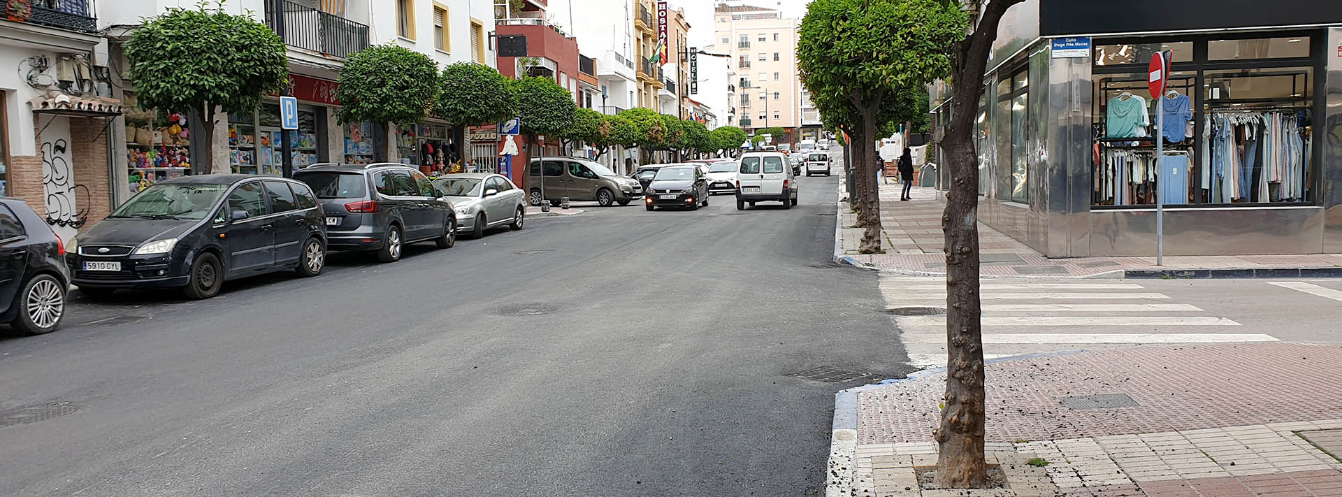 Con el asfaltado, terminan las obras en la red de saneamiento de la Avenida Oriental