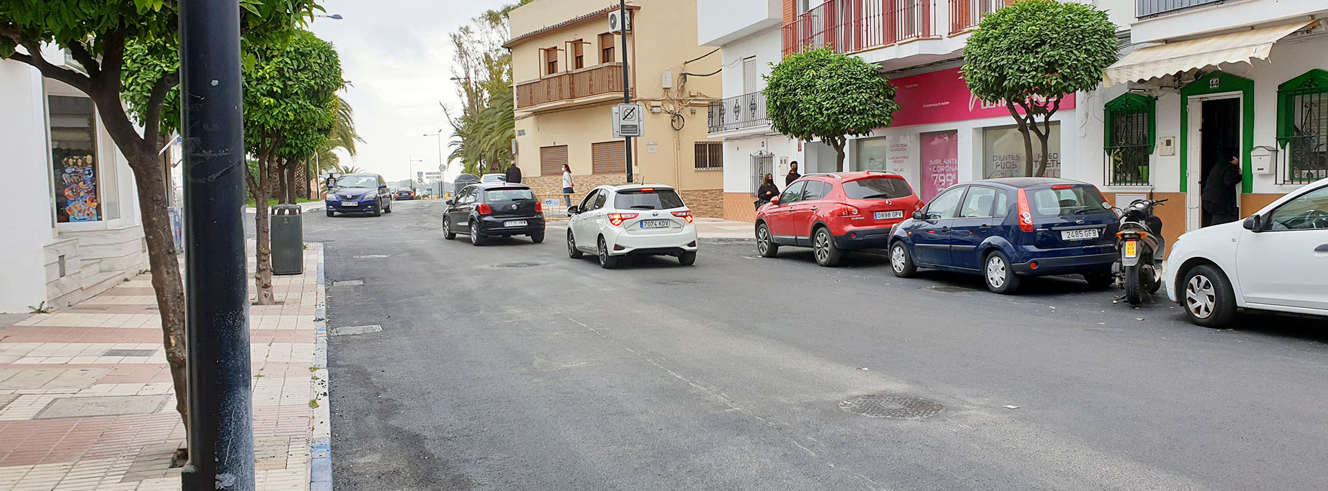 Con el asfaltado, terminan las obras en la red de saneamiento de la Avenida Oriental