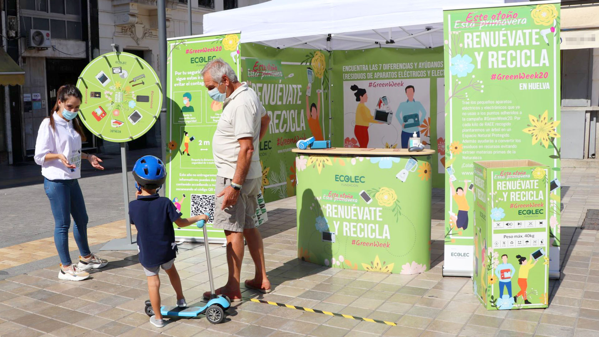 Campaña de reciclaje de aparatos electrónicos y electrodomésticos