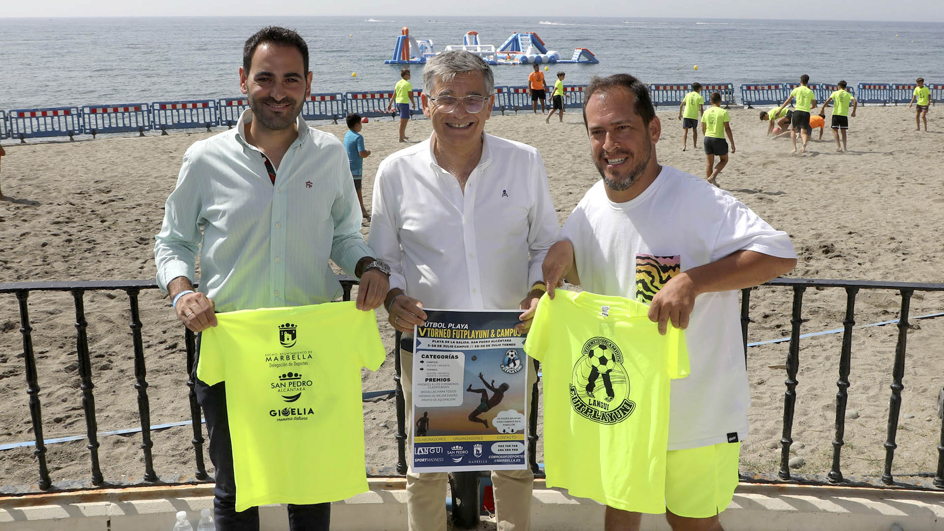 El III Campus de Fútbol Playa FUTPLAYUNI llega a San Pedro Alcántara