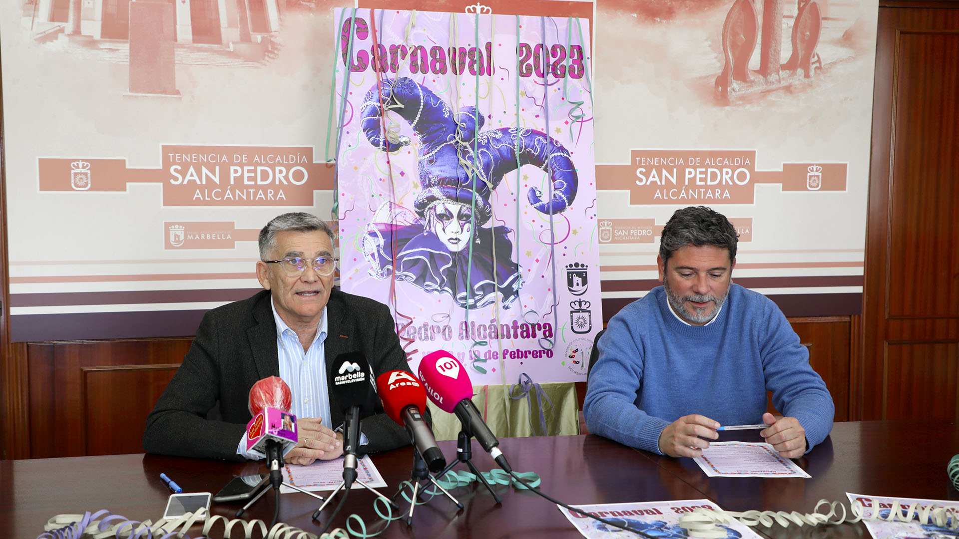 Todo listo para el Carnaval de San Pedro Alcántara