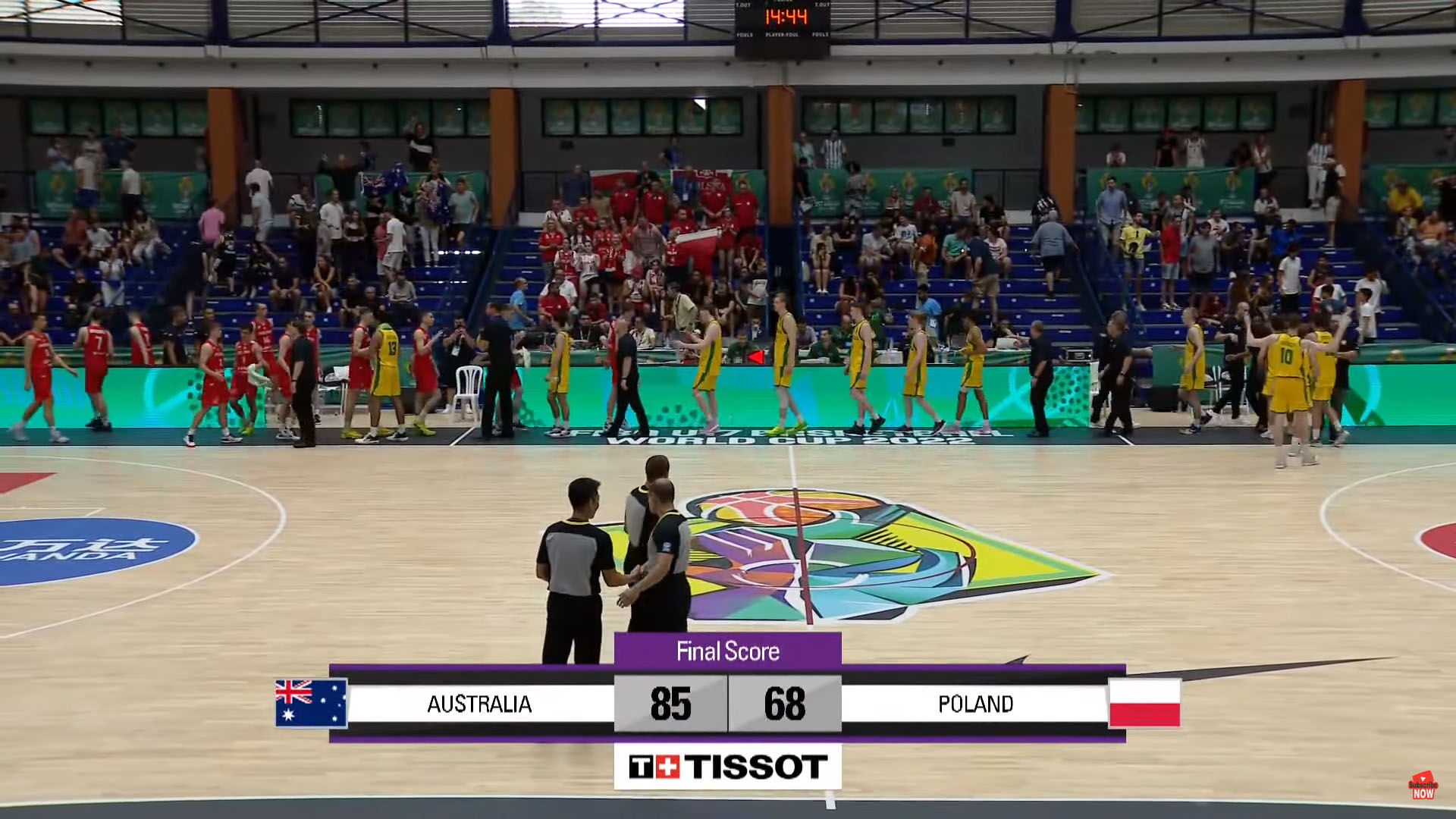 Copa del Mundo Sub-17 de Baloncesto FIBA ​​2022: Australia Vs Polonia