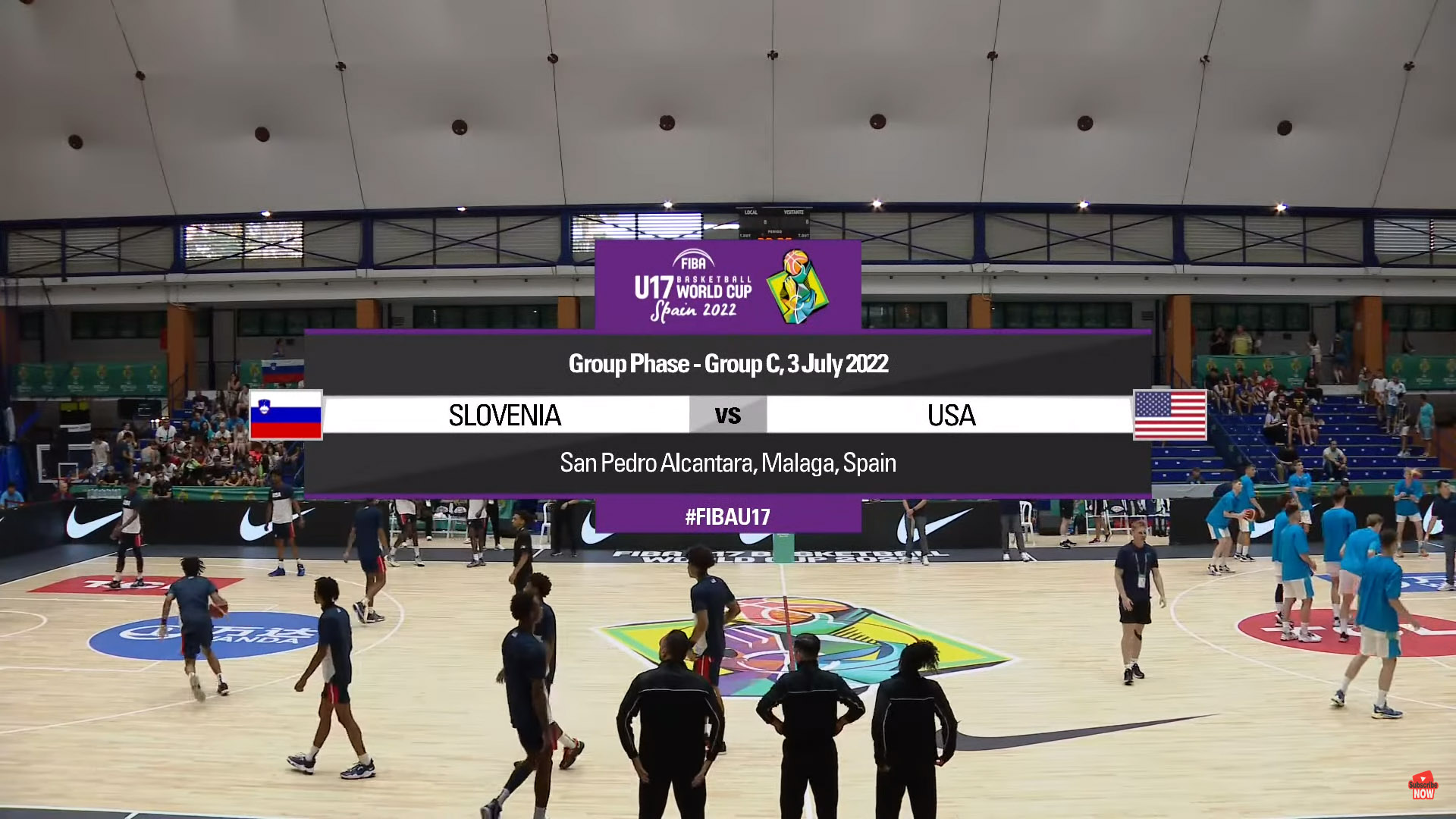 Copa del Mundo Sub-17 de Baloncesto FIBA ​​2022: Eslovenia Vs Estados unidos