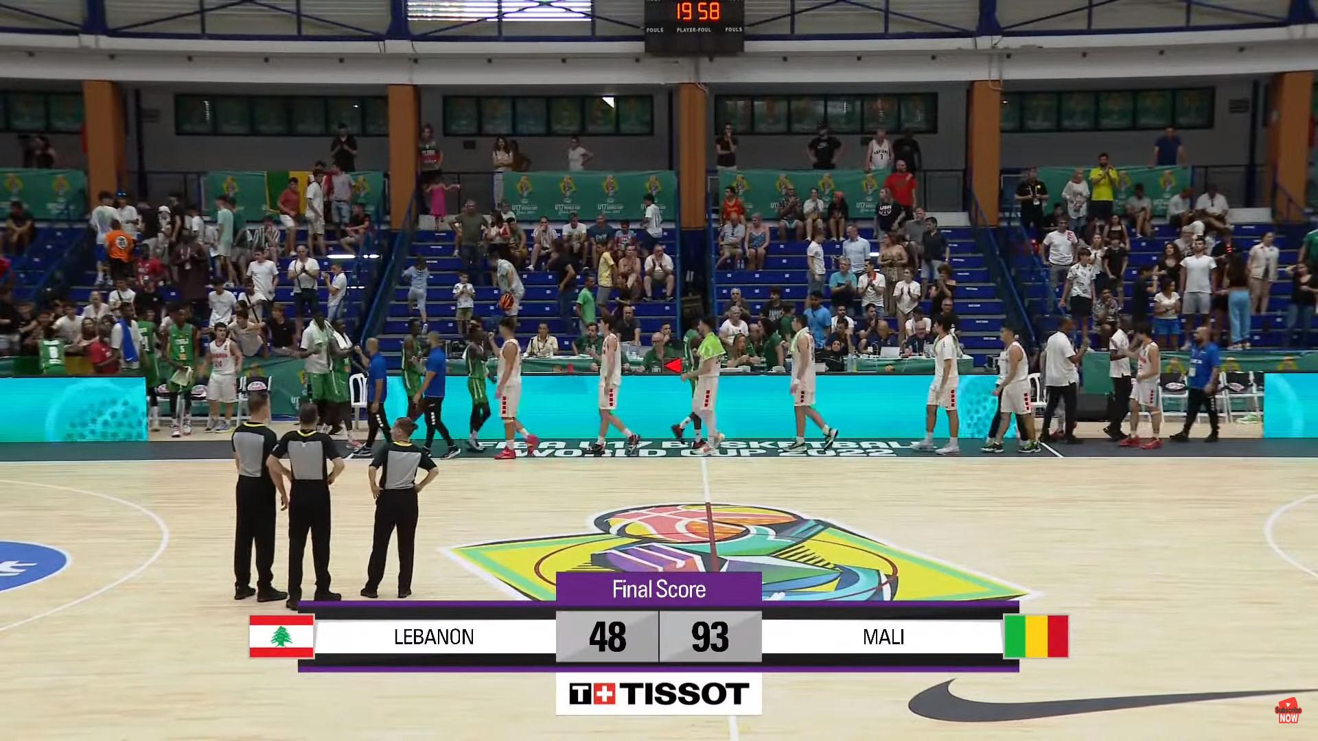 Copa del Mundo Sub-17 de Baloncesto FIBA ​​2022: Líbano Vs Malí