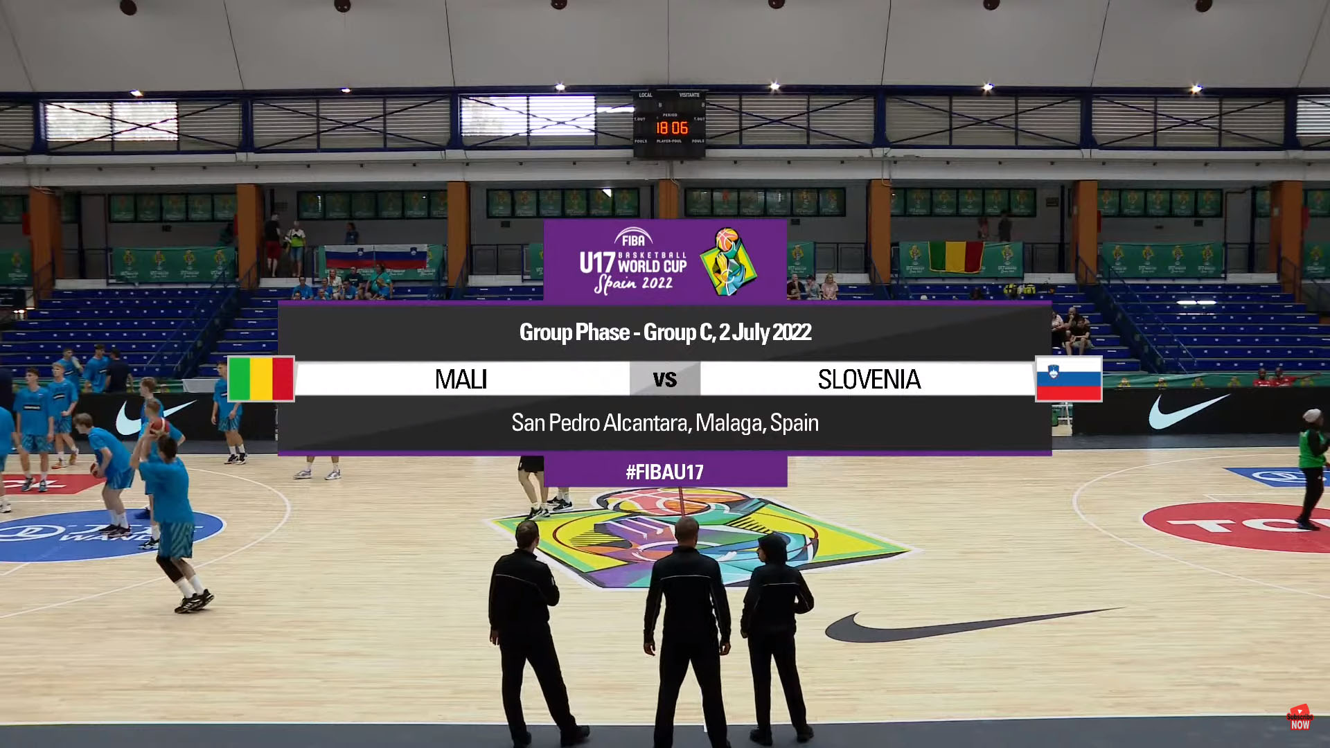 Copa del Mundo Sub-17 de Baloncesto FIBA ​​2022: Malí Vs Eslovenia