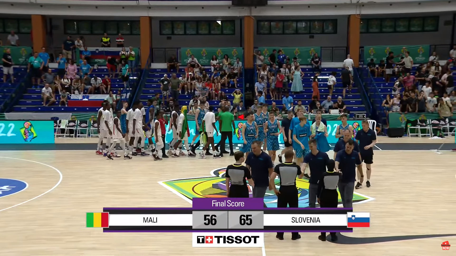 Copa del Mundo Sub-17 de Baloncesto FIBA ​​2022: Malí Vs Eslovenia