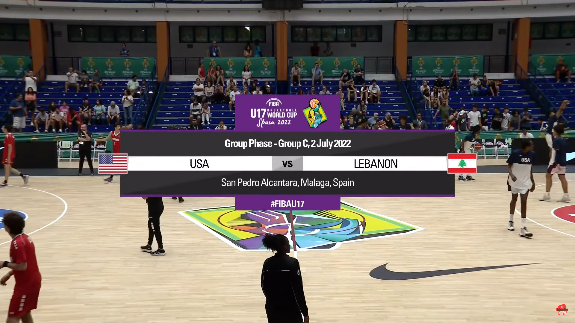 Copa del Mundo Sub-17 de Baloncesto FIBA ​​2022: Estados Unidos Vs Líbano