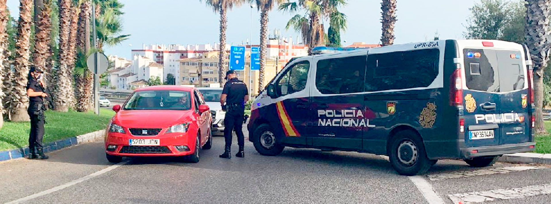 Detenido tras una persecución en San Pedro Alcántara