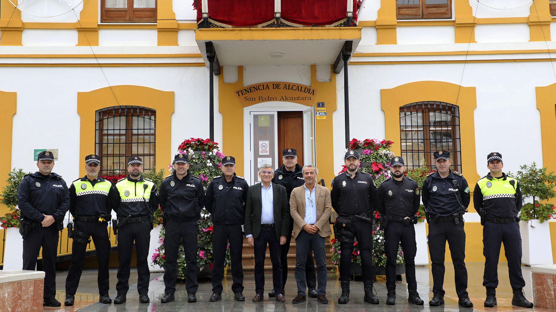 Se incorporan nuevos agentes de Policía Local a la jefatura de San Pedro Alcántara