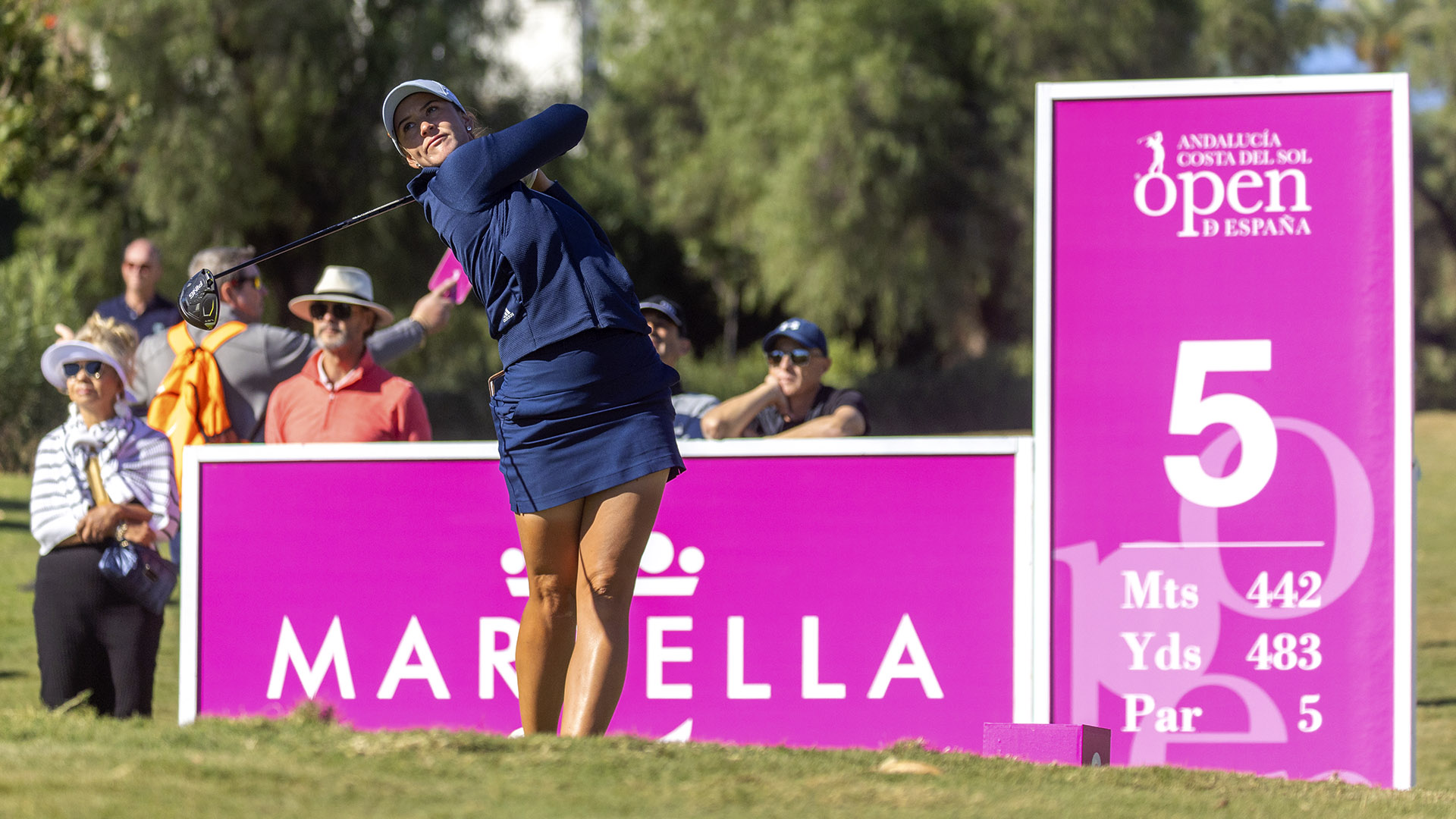 Linn Grant lidera por ahora el Andalucía Costa del Sol Open de España 2023