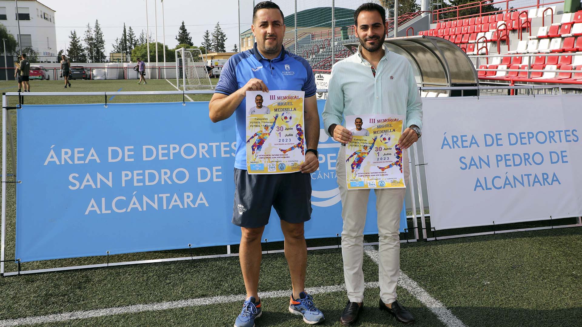 El Estadio Municipal de Fútbol se prepara para el III Memorial Miguel Medinilla