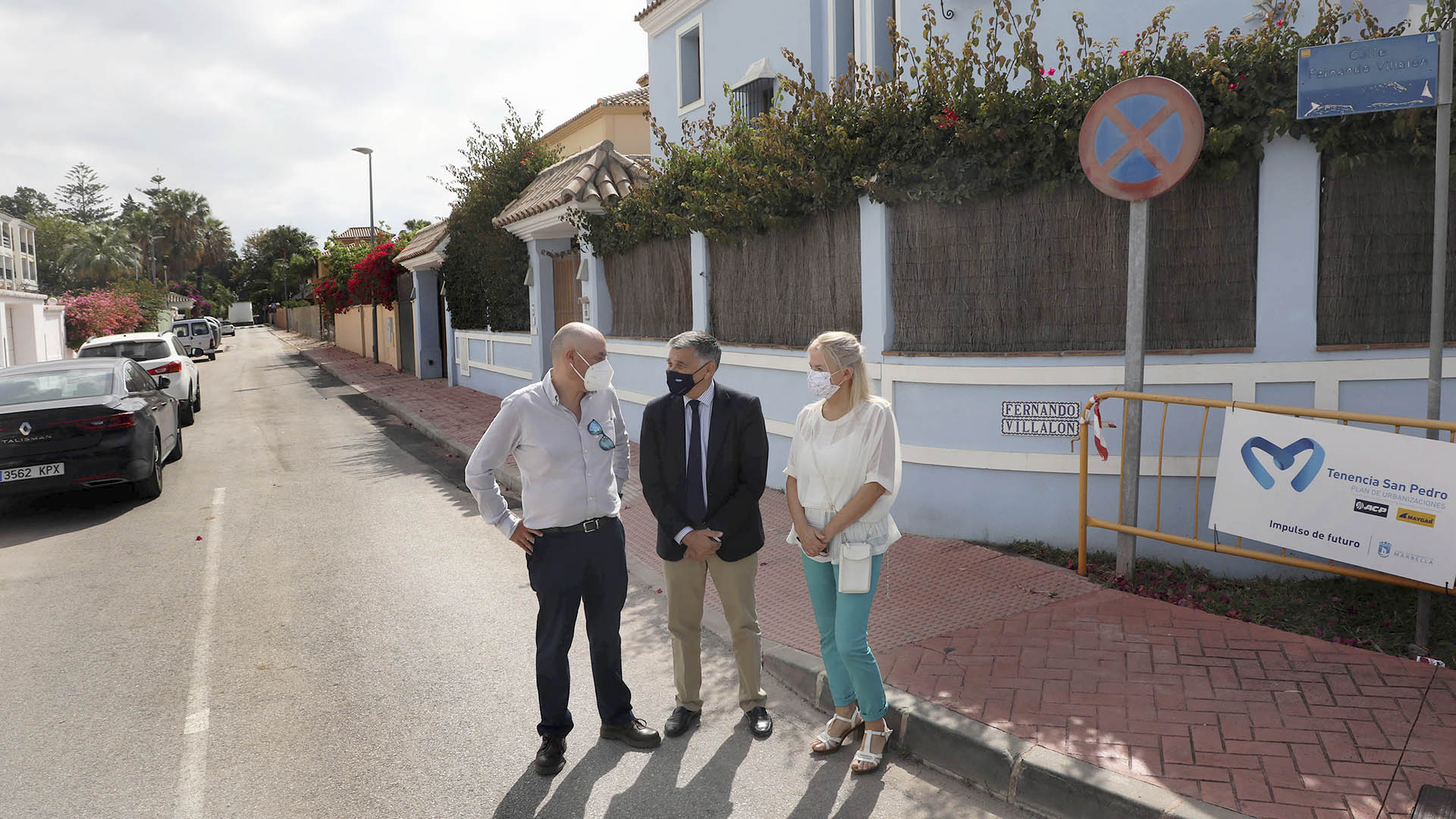 Concluyen las obras en la Calle Fernando Villalón