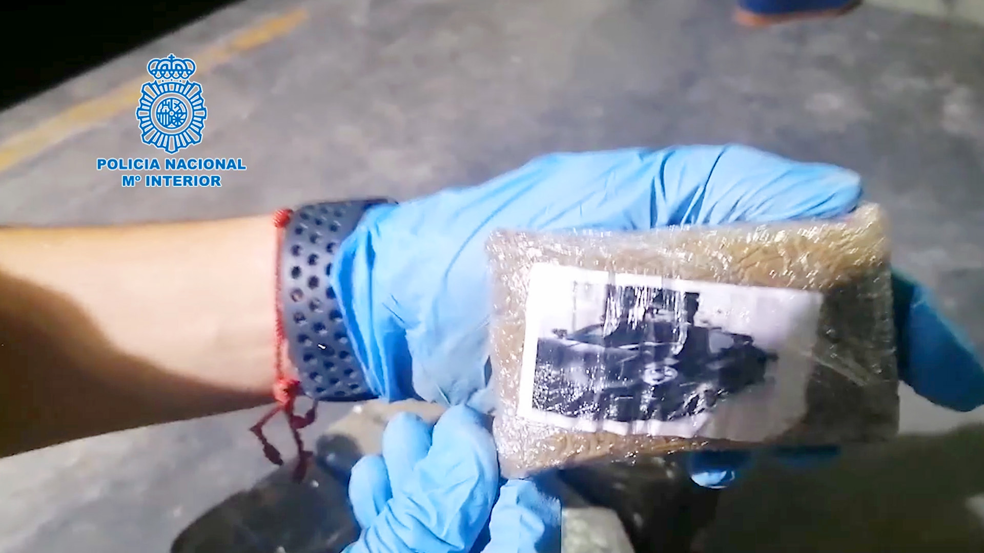 Operación policial en la AP-7, a la altura de San Pedro Alcántara