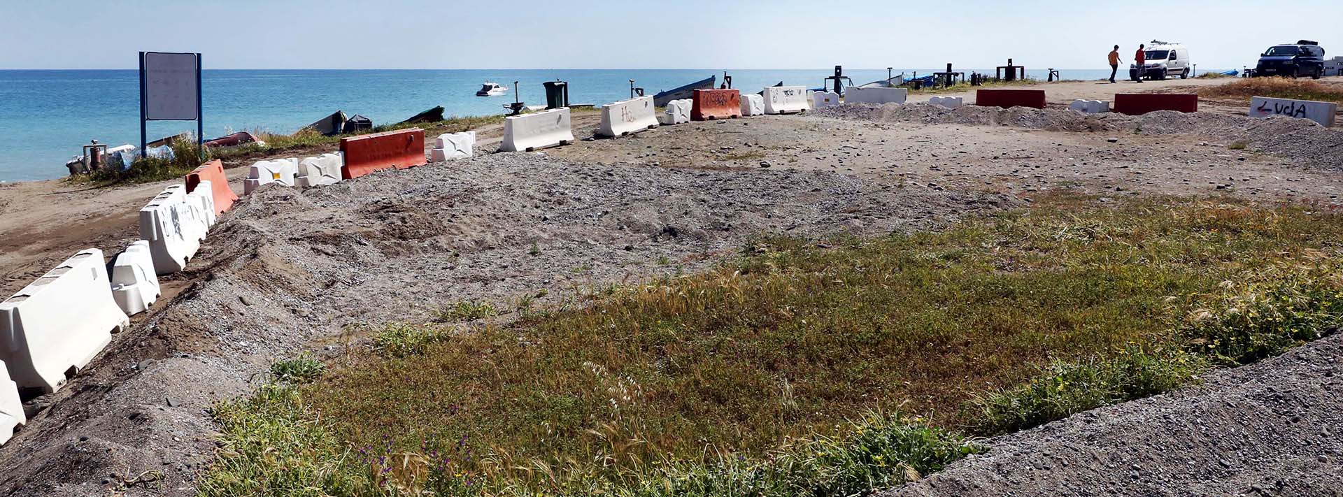 Nuevos trabajos de protección al sur de la Basílica Paleocristiana de Vega del Mar