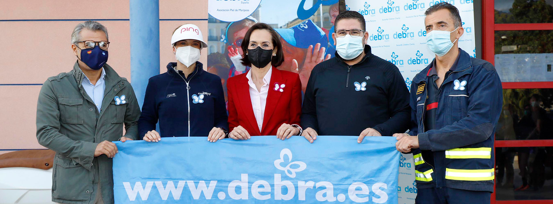 Subida al Pico de La Concha por la Asociación Debra Piel de Mariposa