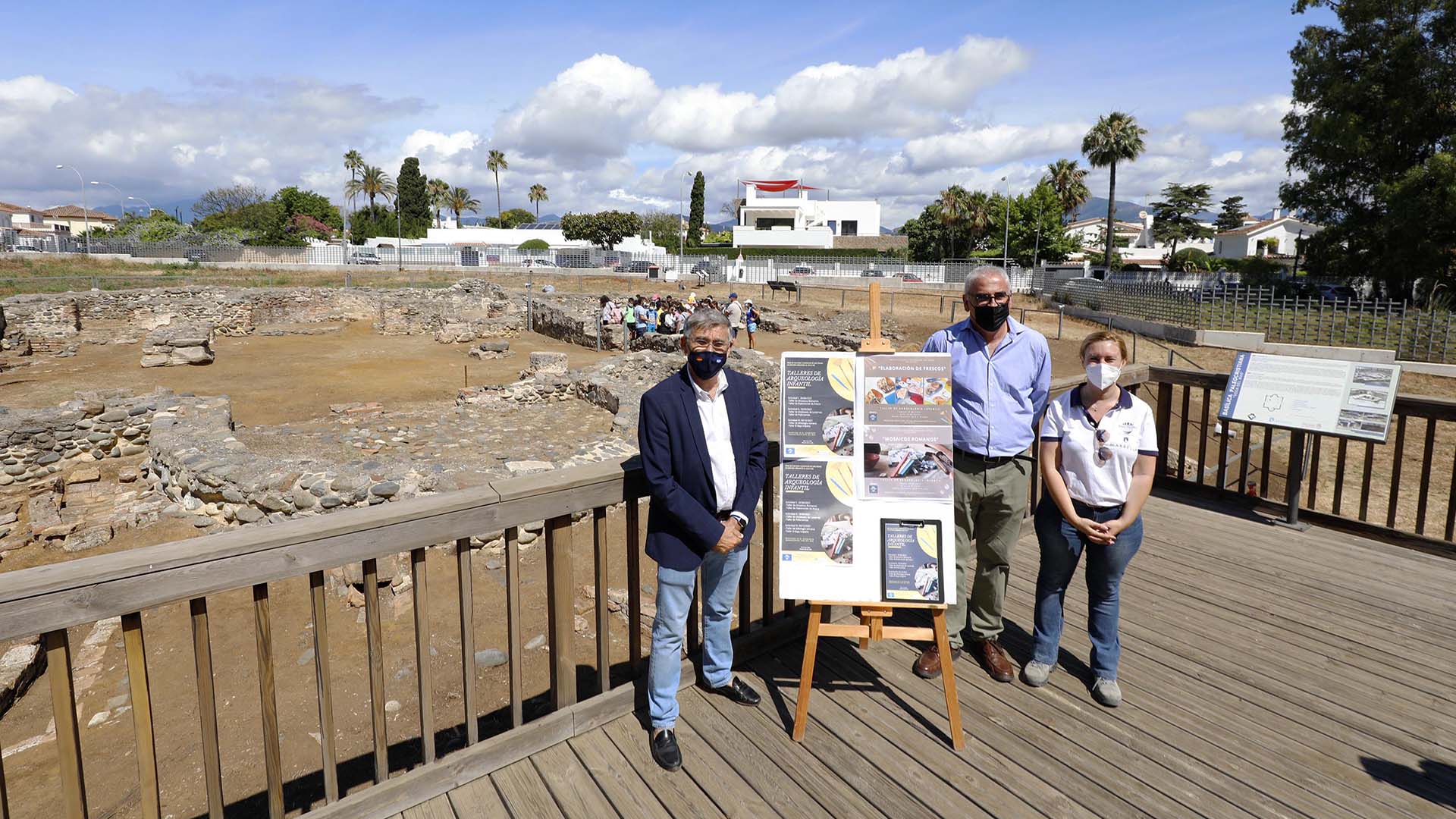 Talleres arqueológicos infantiles para divulgar el patrimonio histórico de San Pedro Alcántara